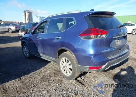 2018 Nissan Rogue Sv из США, поврежденный, VIN KNMAT2MV0JP606033